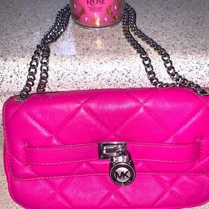 Pink michael kors purse